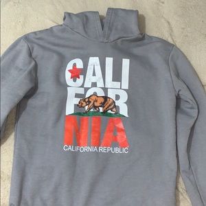 Grey Cali hoodie